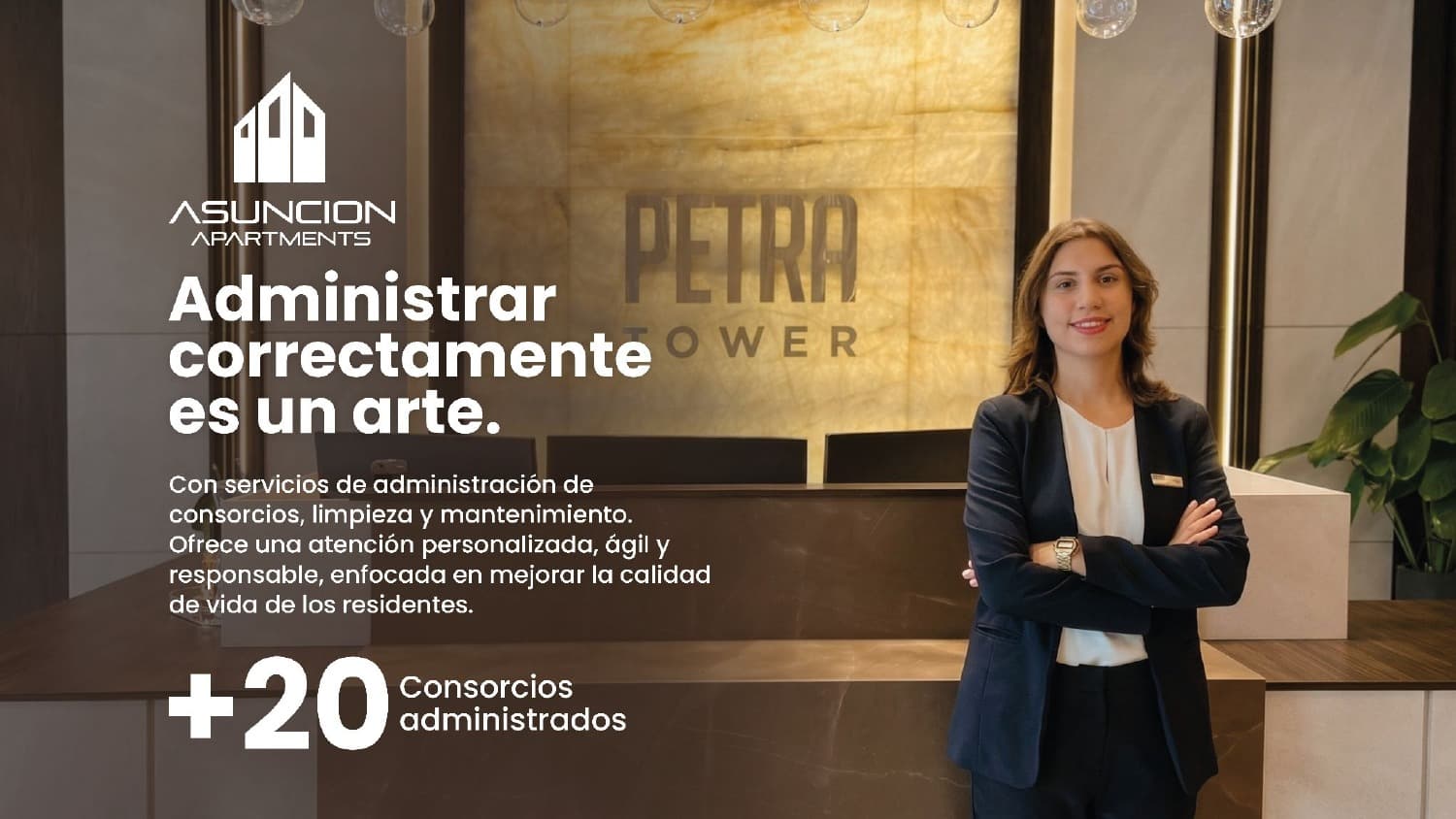 Recepción de edificio premium bajo sucesión de inmuebles en Paraguay para extranjeros